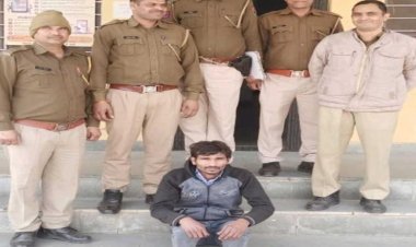 एटीएम उखाड़ कर ले जाने वाली अंतरराज्यीय गैंग का शातिर बदमाश गिरफ्तार