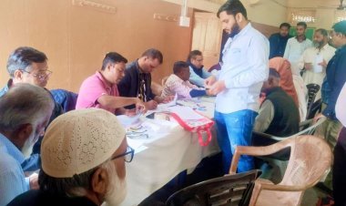 पाली हज यात्रियों के लिए लगा चिकित्सा केंप