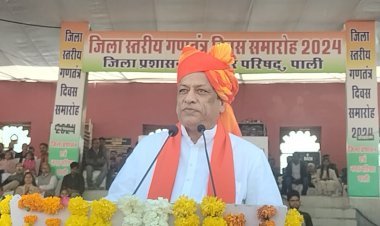 कैबिनेट मंत्री कुमावत दो दिन रहेंगे पाली दौरे पर।