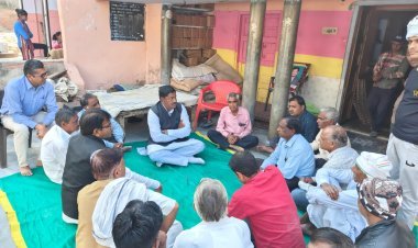 लालसोट विधायक ने दी मृतक राजकुमार को श्रद्धांजलि