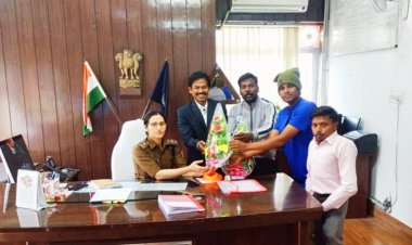 सामाजिक कार्यकताओं ने किया आईपीएस सुश्री रंजिता शर्मा का स्वागत