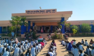 पुलिस प्रशासन द्वारा बालिकाओं को जागरूक कर  कानून की दी जानकारी 