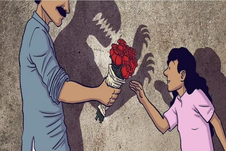 बैड टच का कराया मामला दर्ज