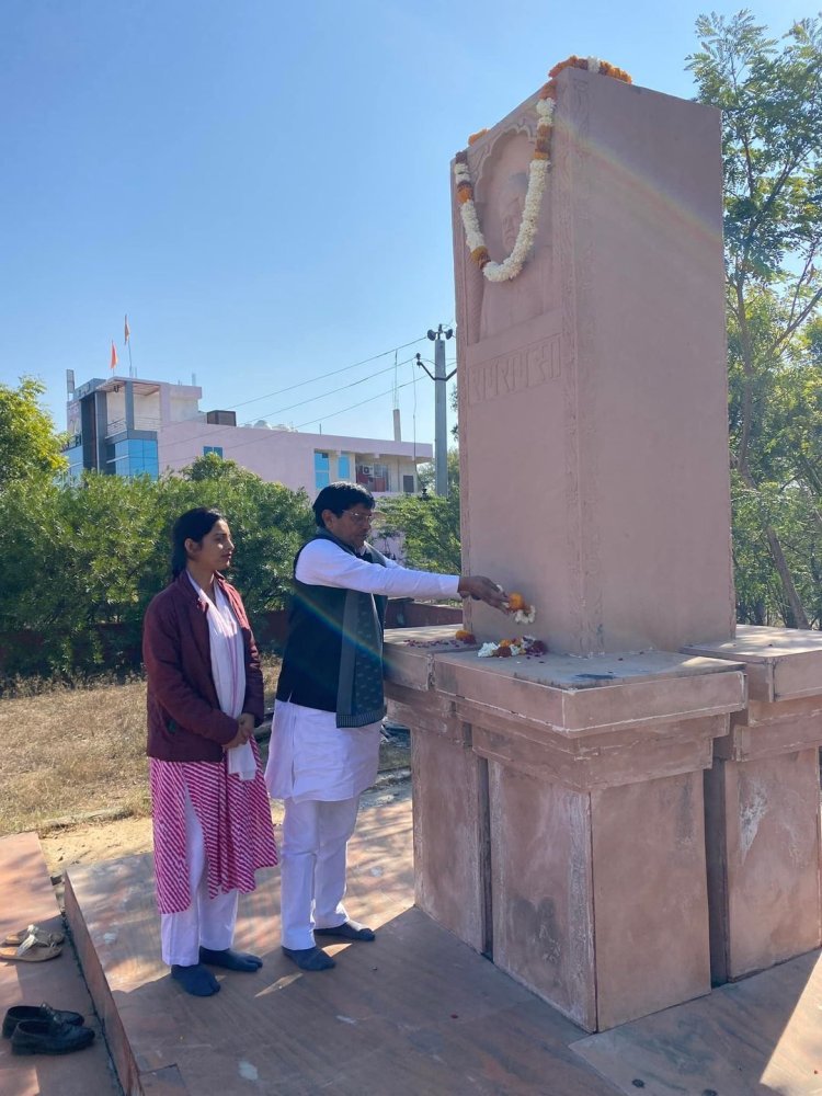 राजेश पायलट की मनाई जयंती, दी श्रद्धांजलि