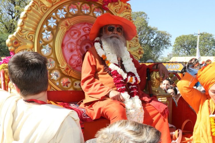 जाडन ओमआश्रम मंदिर प्राण प्रतिष्ठा कार्यक्रम का शुभारंभ आज हुआ आरंभ।