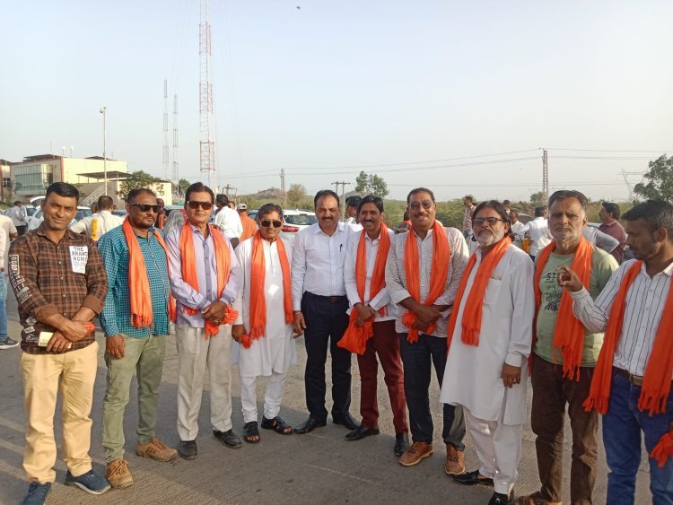 मदन राठौड़ राज्य सभा सांसद बनने पर पाली में अल्फ संख्यक मोर्चा ने किया बहुमान