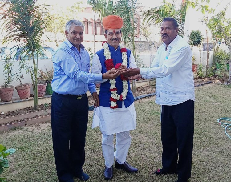 राठौड के राज्यसभा सांसद निर्वाचित होने पर पवार ने किया अभिनंदन