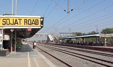 साबरमती दौलतपुर चौक इंटरसिटी एक्सप्रेस ट्रेन ! 7 मार्च को सोजत रोड रेल्वे स्टेशन पर होगा ठहराव   