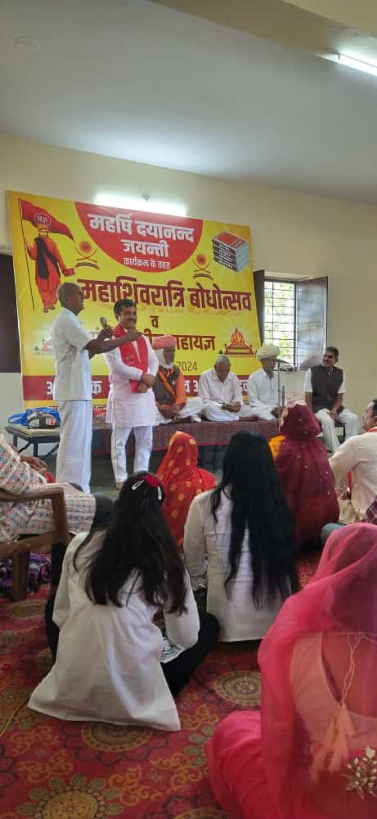 पंचकूडीय यज्ञ कर आर्य वीर दल ने मनाया ऋषिबोत्सव 