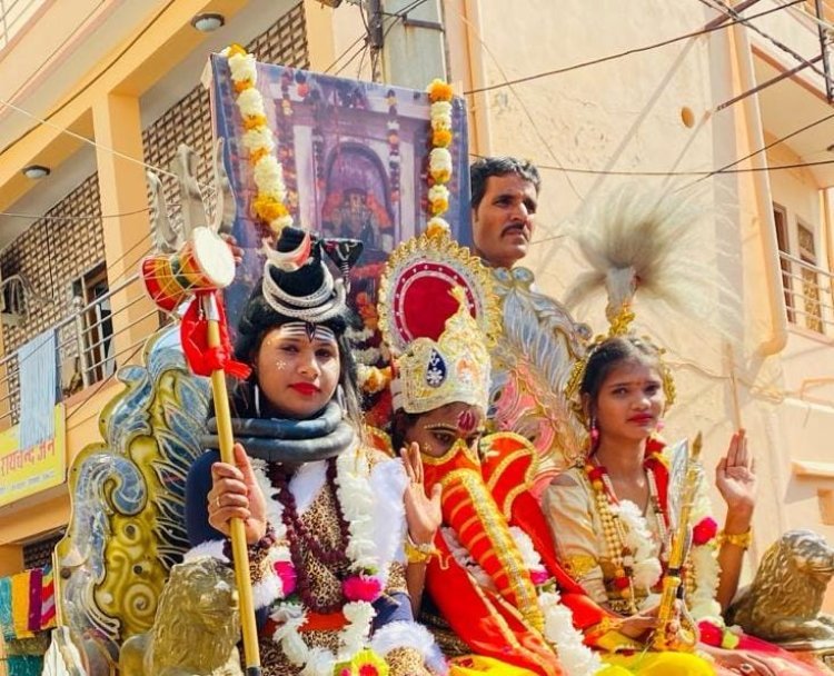 जोजावर त्रिवेणी महादेव हुआ उज्जैन मय !