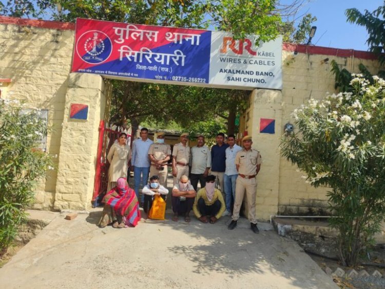 पत्नि व रिश्तेदार ने षडयंत्र रचकर बेटो से कराई बुजुर्ग पिता की हत्या, चार आरोपी गिरफ्तार।