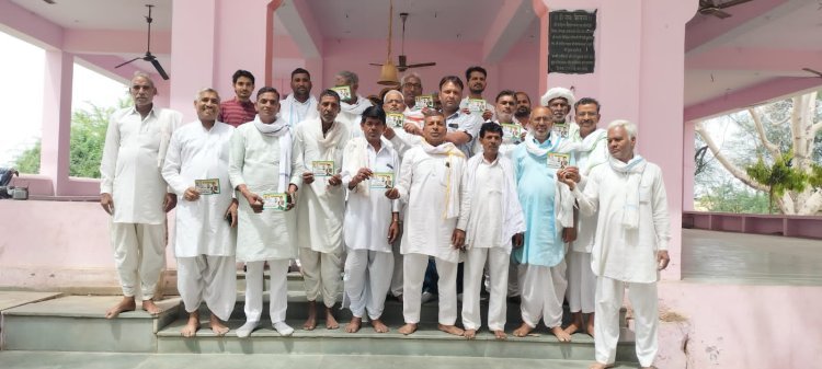 लवाण ब्लॉक से कांग्रेस प्रत्याशी मुरारीलाल मीणा को अत्यधिक समर्थन मिले : डीसी बैरवा