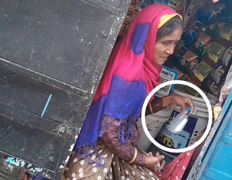 अवैध शराब बेचते महिला का वीडियो सोशल मीडिया पर वायरल