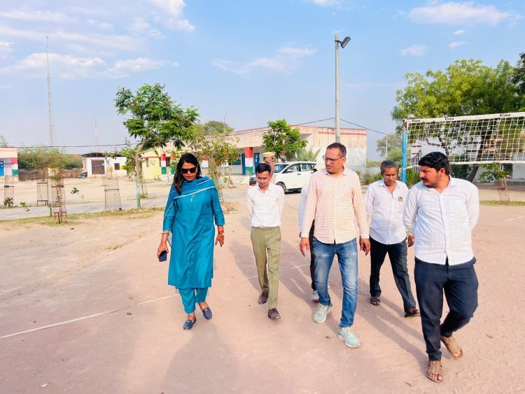 संभागीय आयुक्त डॉ प्रतिभा सिंह लोकसभा चुनाव को लेकर किया दौरा
