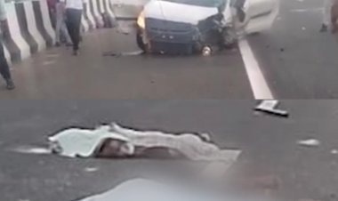 जिस एक्सप्रेस वे पर भारी टोल दे रहे है लोग उसी एक्सप्रेस वे पर सुरक्षित नही है लोग