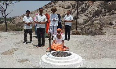 पाली नोतपा में लीन साधु तेज धूम में इंद्र को रिझाया   पाली