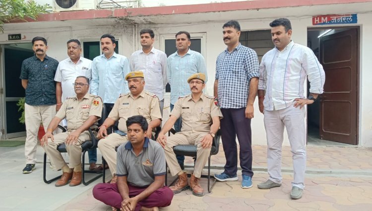 Bjp नेता के घर चौरी करने वाला मेकेनिक ही निकला चोर पुलिस ने किया गिरफ्तार