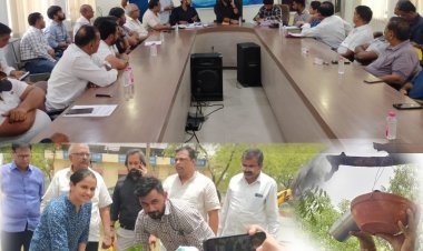 सीईटीपी फाउंडेशन एवं राजस्थान राज्य प्रदूषण नियंत्रण मंडल हुई बैठक सभी मिलकर 10हजार पौधे लगाने का लिया संकल्प