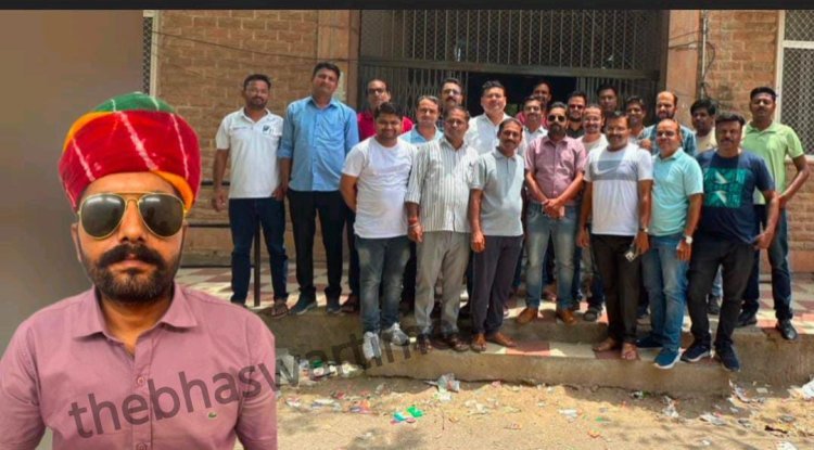 प्रशांत शर्मा बने आईटी यूनियन पाली के जिला अध्यक्ष 