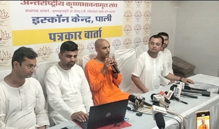 पाली में निकलेगी भगवान जगन्नाथ की रथयात्रा अंतराष्ट्रीय कृष्णभावनामृत संघ की ओर किया आयोजन पूर्ण तैयारियों में लगे कार्यकर्ता