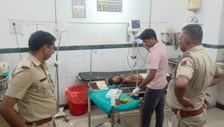 अज्ञात युवक सड़क किनारे मिली बॉडी पुलिस जुटी शिनाख्त में