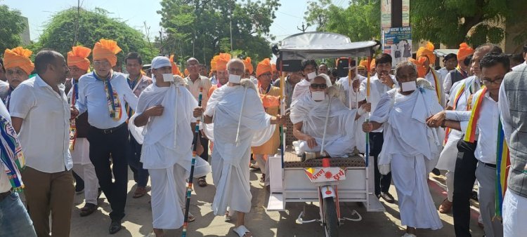 संतों के पदार्पण से सोजत हुआ धन्य  श्रमण संघ के वरिष्ठ संतो ने किया दिव्य मंगल प्रवेश