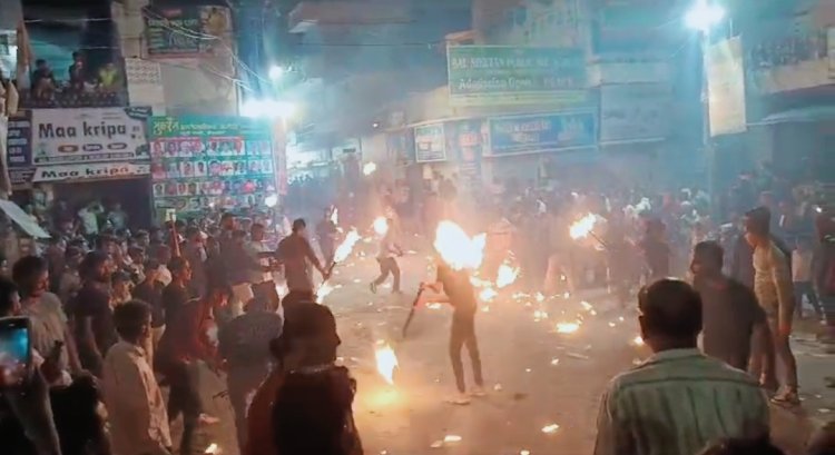 मुस्लिम  समाज की ओर से  मनाई शहादत की रात