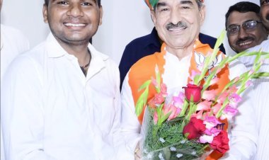 भाजपा प्रदेश अध्यक्ष मदन राठौड़ बनने पर जिले भर में खुशी कि लहर