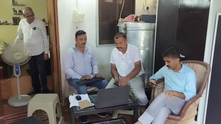 पाली ACB टीम ने कि 9 ठिकानों पर छापामारी
