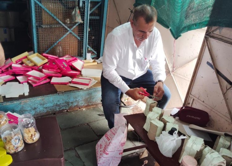 स्वास्थ्य विभाग की बर में छापामार कार्यवाही