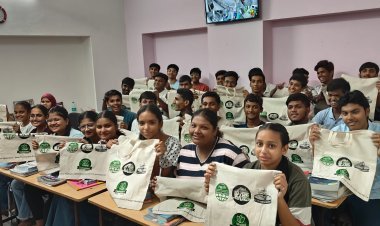 चौथ विशेष पर्व पर पॉलिथीन उपयोग नहीं लेने की दिलाई शपथ