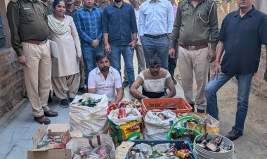 आबकारी विभाग ने कार्यवाही कर 25 पेटी शराब बरामद की 