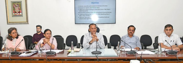 हर पात्र मतदाता तक पहुँच सुनिश्चित करना हमारी प्राथमिकता  मुख्य निर्वाचन अधिकारी