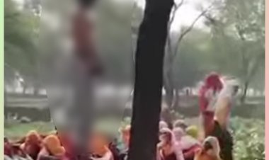 हत्या या आत्म हत्या...अगावली गांव में पेड़ के लटका हुआ मिला युवक का शव