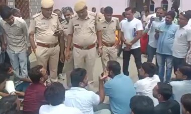 दौसा में बेखौफ बदमाशो का आतंक,  दो लोगो पर जानलेवा हमला, ग्रामीणों ने कोतवाली थाने के बाहर किया प्रदर्शन