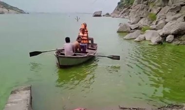 जवाई बांध में युवक का मिला शव   