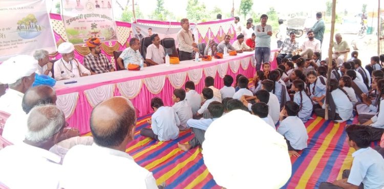 सवराड भारत उपवन व गोशाला में किया वृक्षारोपण