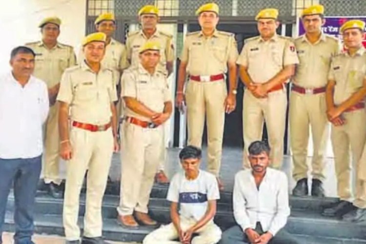 बगड़ी नगर चोरी के दो आरोपी गिरफ्तार 