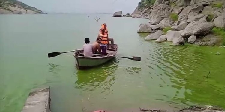 जवाई बांध में युवक का मिला शव   