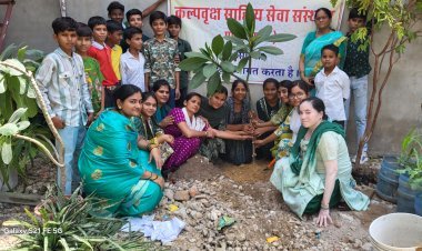 Greenery is a symbol of prosperity Tripti Pandey