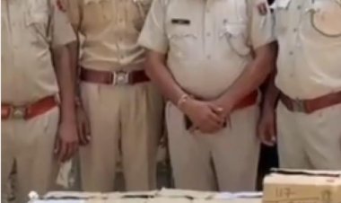 झोपडी में डेढ़ लाख की अवैध देशी शराब बरामद