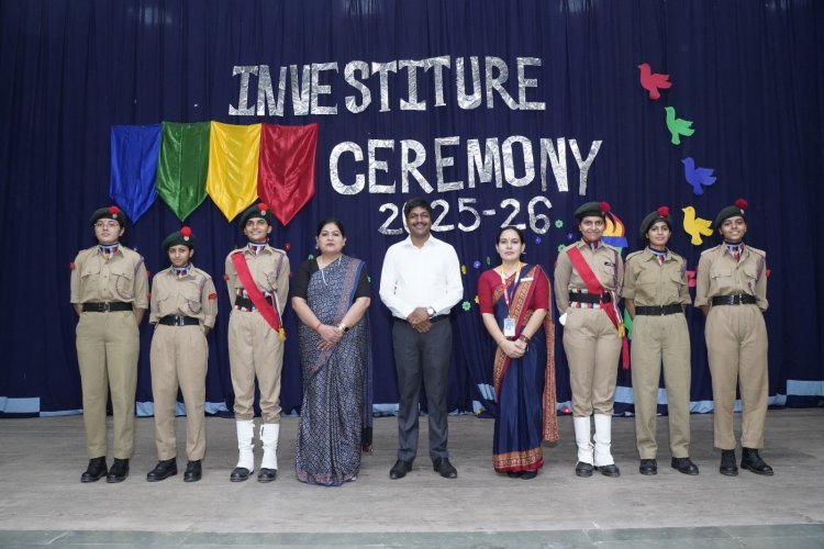 The oath taking ceremony of the Student Council was concluded