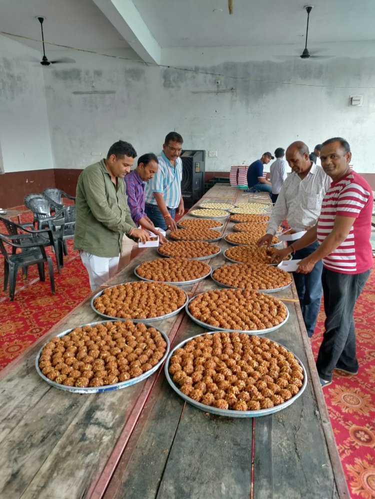 Shri Maheshwari Festival Committee will prepare Modak Laddus for Lord Ganesha
