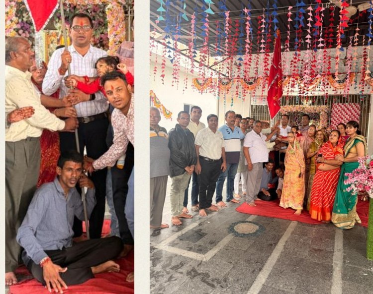 Flag hoisted at Khodia Balaji temple in Pali