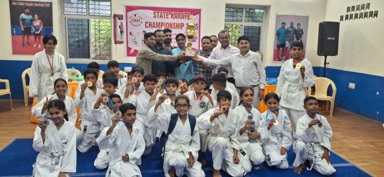 6th Rajasthan State Combat Karate Competition concluded