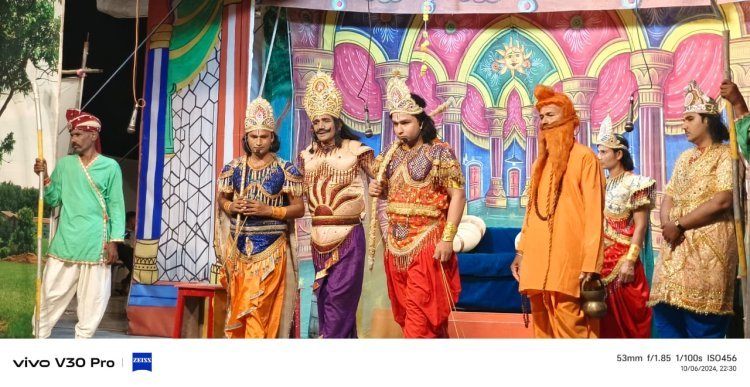 श्री राम ने अवतार लेकर ताड़का व राक्षसों का वध किया। संगीतमय राम लीला का दूसरा दिन