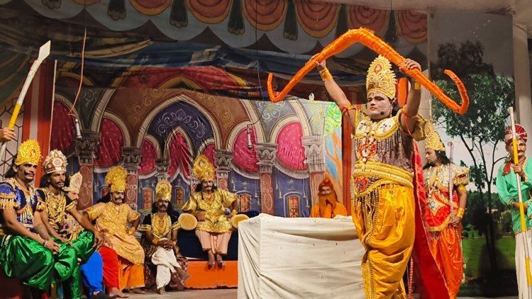 संगीतमय रामलीला के तीसरे दिन दर्शकों का उमड़ा भारी हुजूम 