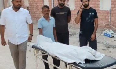 चुन्नी थ्रेसर में फसने एक बालिका की हुई मौत           