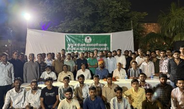 महाराजा श्री उम्मेद कायमख़ानी हॉस्टल में असलम ख़ान मेहर का सम्मान समारोह आयोजित