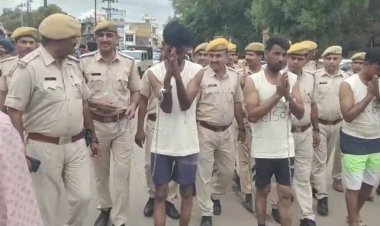 चाकूबाजी कर हत्या की वारदात के अपराधियों को किया गिरफ्तार